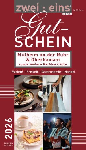 Gutscheinbuch Mülheim an der Ruhr & Oberhausen 2026